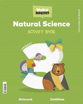 NATURA SCIENCE MADRID 3 PRIMARY ACTIVITY BOOK WORLD MAKERS | Varios autores | 9788414407295 (Santillana)